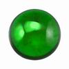 3 mm Round Green Chrome Diopside Cabochon in Super Grade