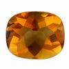 6 mm Cushion Buff Top Golden Citrine in Super Grade