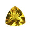 6 mm Trillion Golden Citrine in AA Grade