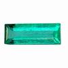 5x2.5 mm Baguette Shape Emerald in A Grade