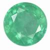 4 mm Round Shape Emerald in AA Grade