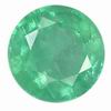 1.75 mm Round Shape Emerald in AA Grade