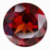 2 mm Round Shape Garnet in A Grade