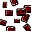 10x8 mm Octagonal Garnets Grade AAA 6 Pieces Lot