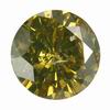 1.55 Carats Golden Diamond Commercial Clarity