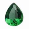 10 x 7 mm Pear Green Tourmaline in AA grade