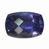 6x4 mm Long Cushion Iolite  in Super Grade