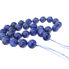 6 mm Natural Lapis Lazuli Bead Strand 15 Inch