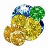 5 Cts twt. Multicolor Diamond Lot size 1.3-3.0 mm(0.01-0.10 cts)