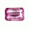7x5 mm Pink Octagon Topaz in AAA