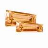 4.49 Carats Orange (Dark) Tapered Baguette Diamond I1 Clarity