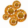 3 Cts twt. Orange Diamond Lot size 1.5-3.0 mm (0.015-0.10 ct)