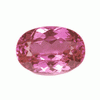 10x8 mm Oval Pink CZ