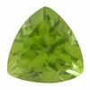 4 mm Trillion Shape Peridot in A Grade