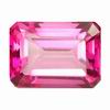 6X4 mm Emerald Cut Pink Sapphire in AA Grade