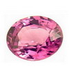 4x3 mm Oval Pink Sapphire in A Grade