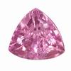 3.25 mm Trillion Pink Sapphire in AAA Grade