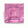 9x9 mm Pink Square Topaz in AAA