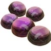 100 ct. Round Amethyst Cabochon Lot Size 11 mm