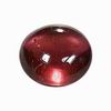 7 mm Round Rhodolite Cabochon in AA Grade