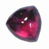 8 mm Trillion Rhodolite Cabochon in AA Grade