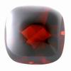 9 mm Buff Top Cushion Rhodolite in AA Grade