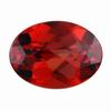 7x5 mm Roll Top Oval Rhodolite in AA Grade