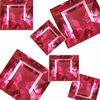 25 Cts Mix Square Ruby A Grade Lot Size 0.25 Ct & Below