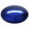 9x7 mm Oval Blue Sapphire Cabochon in AAA Grade