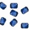 4.80 Carat Octagon Blue Sapphire Lot Size 5x4 mm