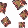 174.95 Carats Square Padparadscha Sapphire Commerical Lot 4-6 mm