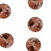 20 Ct Twt Round Padparadscha Sapphire 2-4 mm AAA Grade