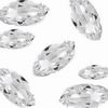 3x1.5 mm Marquise White Sapphire Grade A 25 Pcs Lot