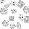 10 Carats Mixed White Sapphire Lot 1/2 -1 cts.