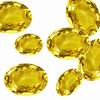 4x3 mm Oval Yellow Sapphire Grade A 8 Pcs Lot