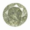 0.5 Carats Silver Round Diamond I3 clarity 5.0 mm