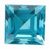 7 mm Square Shape Swiss Blue Topaz in AAA Grade