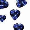 4 mm Heart Light Medium Color Tanzanite A 4 Pcs Lot