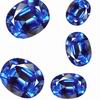 5x4 mm Oval Blue/Purple Tanzanite A 2.80 Cts Lot (8 Pcs Aprx.)