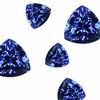5 mm Trillion Blue/Purple Tanzanite 10 Carats Lot 20 Pcs Aprx