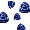 6 mm Trillion Blue/Purple Tanzanite Grade A 2 Pcs Lot