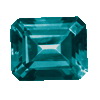 6x4 mm Octagonal Blue Tourmaline in AA grade