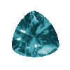 2 mm Trillion Blue Tourmaline in A Grade