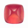 5 mm Square Pink Torumaline Cabochon in Commercial Grade