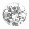 3 mm Round White Sapphire in AAA Grade