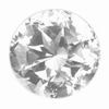 3.75 mm Round White Sapphire in Super Grade