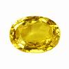 6x4 mm Oval Yellow Sapphire in AAA Grade