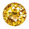 4.75 mm Round Yellow Sapphire in A Grade