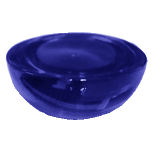 1.25 mm Round Blue Sapphire Cabochon in  A Grade