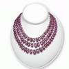 Ruby Briolette Beads
